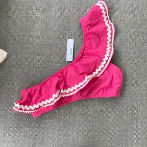 New J.crew pink bathing suit top